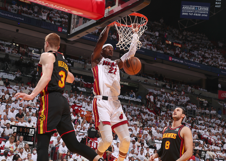  热火巴特勒关键球绝杀，老鹰错失加时赛良机  